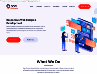 ssvtechnologies.in screenshot