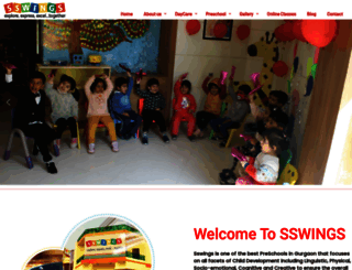 sswingspreschool.com screenshot