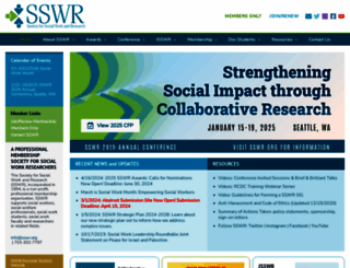 sswr.org screenshot