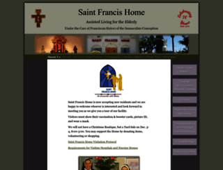 st-francis-home.org screenshot
