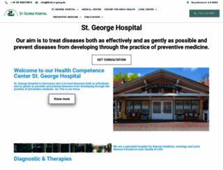 st-george-hospital.com screenshot