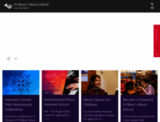 st-marys-music-school.co.uk screenshot