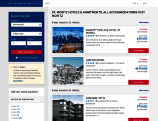 st-moritz-hotels.com screenshot