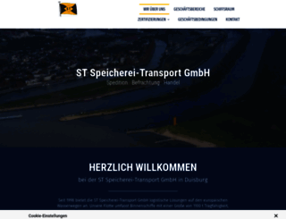 st-speicherei-transport.de screenshot
