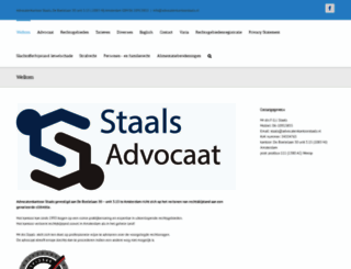 staalsadvocaten.nl screenshot