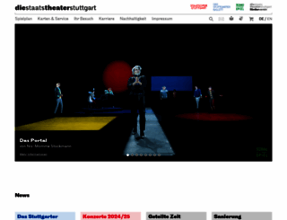 staatstheater-stuttgart.de screenshot