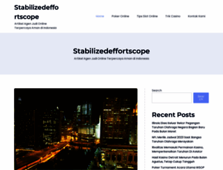 stabilizedeffortscope.com screenshot