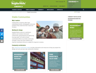 stablecommunities.org screenshot