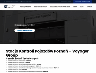 stacjakontrolipoznan.pl screenshot