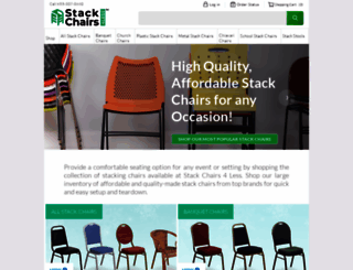 stackchairs4less.com screenshot