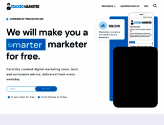 stackedmarketer.com screenshot