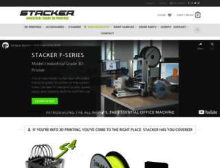 stacker3d.com screenshot