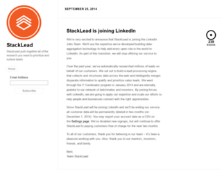 stacklead.com screenshot