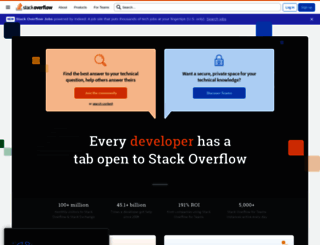 stackoverflow.com screenshot