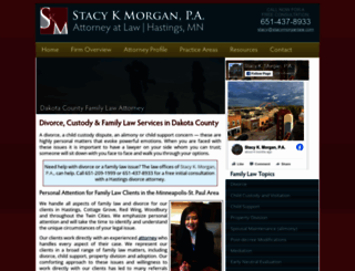 stacymorganlaw.com screenshot