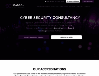 staddonconsulting.co.uk screenshot