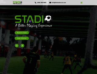 stadiosoccer.com screenshot