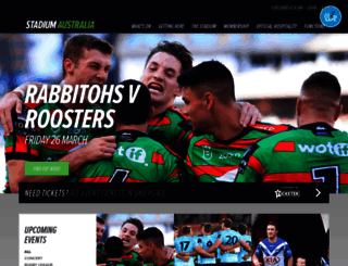 stadiumaustralia.com.au screenshot