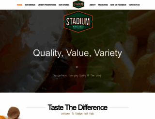 stadiumfastfoods.co.za screenshot