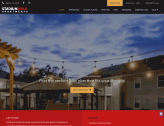 stadiumwalkapartments.com screenshot