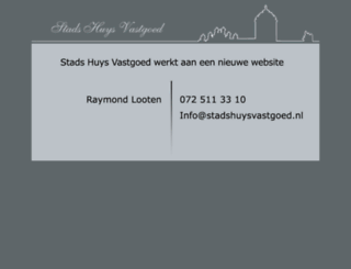 stadshuysvastgoed.nl screenshot