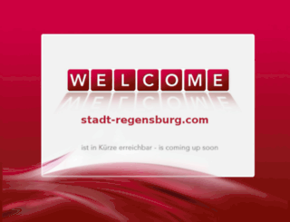 stadt-regensburg.com screenshot