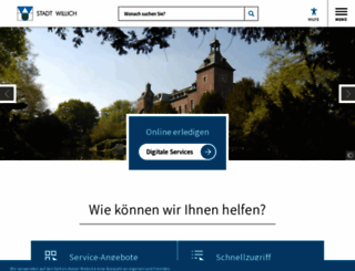 stadt-willich.de screenshot
