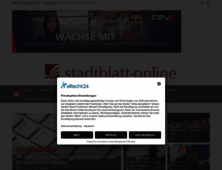 stadtblatt-online.de screenshot