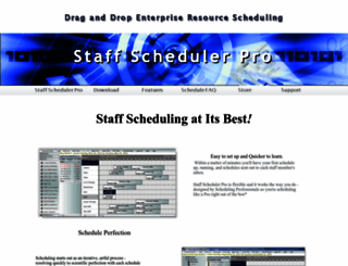 staff-scheduler.com screenshot