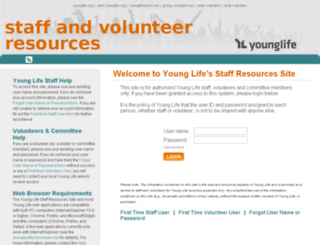 staff.younglife.org screenshot