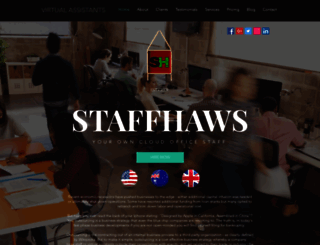 staffhaws.com screenshot