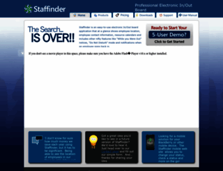 staffinder.net screenshot