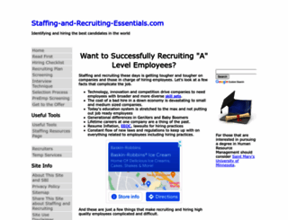 staffing-and-recruiting-essentials.com screenshot
