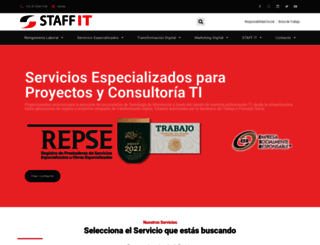 staffit.com.mx screenshot