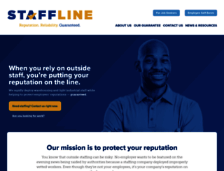 staffline.com screenshot
