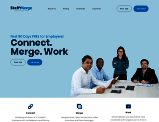staffmerge.com screenshot