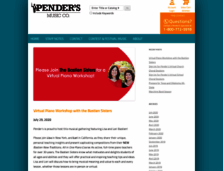 staffnotes.penders.com screenshot