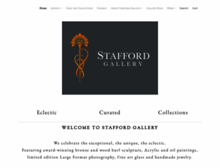 staffordgallery.com screenshot