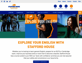 staffordhouse.com screenshot