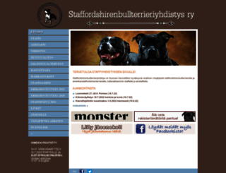 staffordshirenbullterrieriyhdistys.fi screenshot