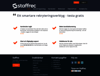 staffrec.com screenshot