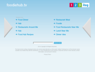 stage1.foodiehub.tv screenshot