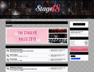stage48.net screenshot