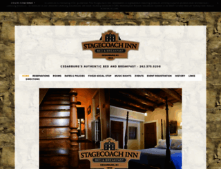 stagecoach-inn-wi.com screenshot