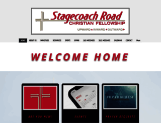 stagecoachchurch.org screenshot
