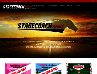 stagecoachtours.ca screenshot