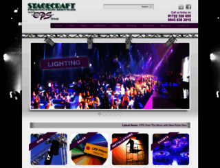 stagecraft.co.uk screenshot