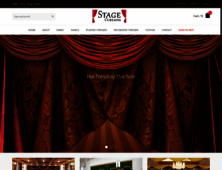 stagecurtains.org screenshot