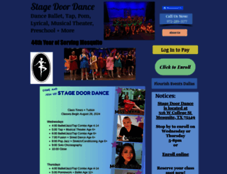 stagedoordance.net screenshot