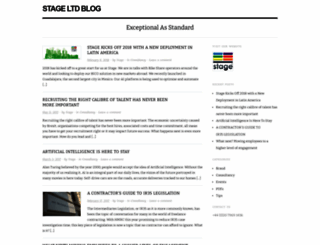 stageltd.wordpress.com screenshot
